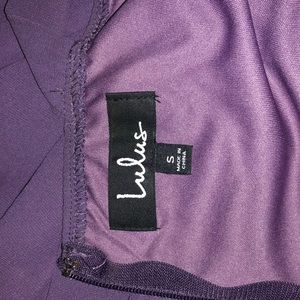 Lulus short dress in purple